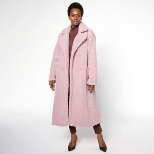 G by Giuliana Soft Pink Teddy Jacket